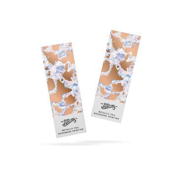 Metallic Copper Foil Bookmark Printing Front