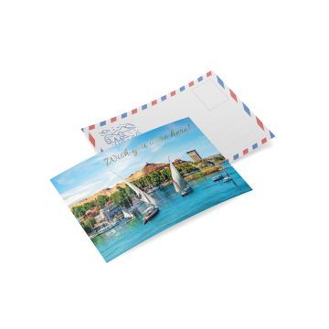 Gold Metallic Foil Postcard Printing